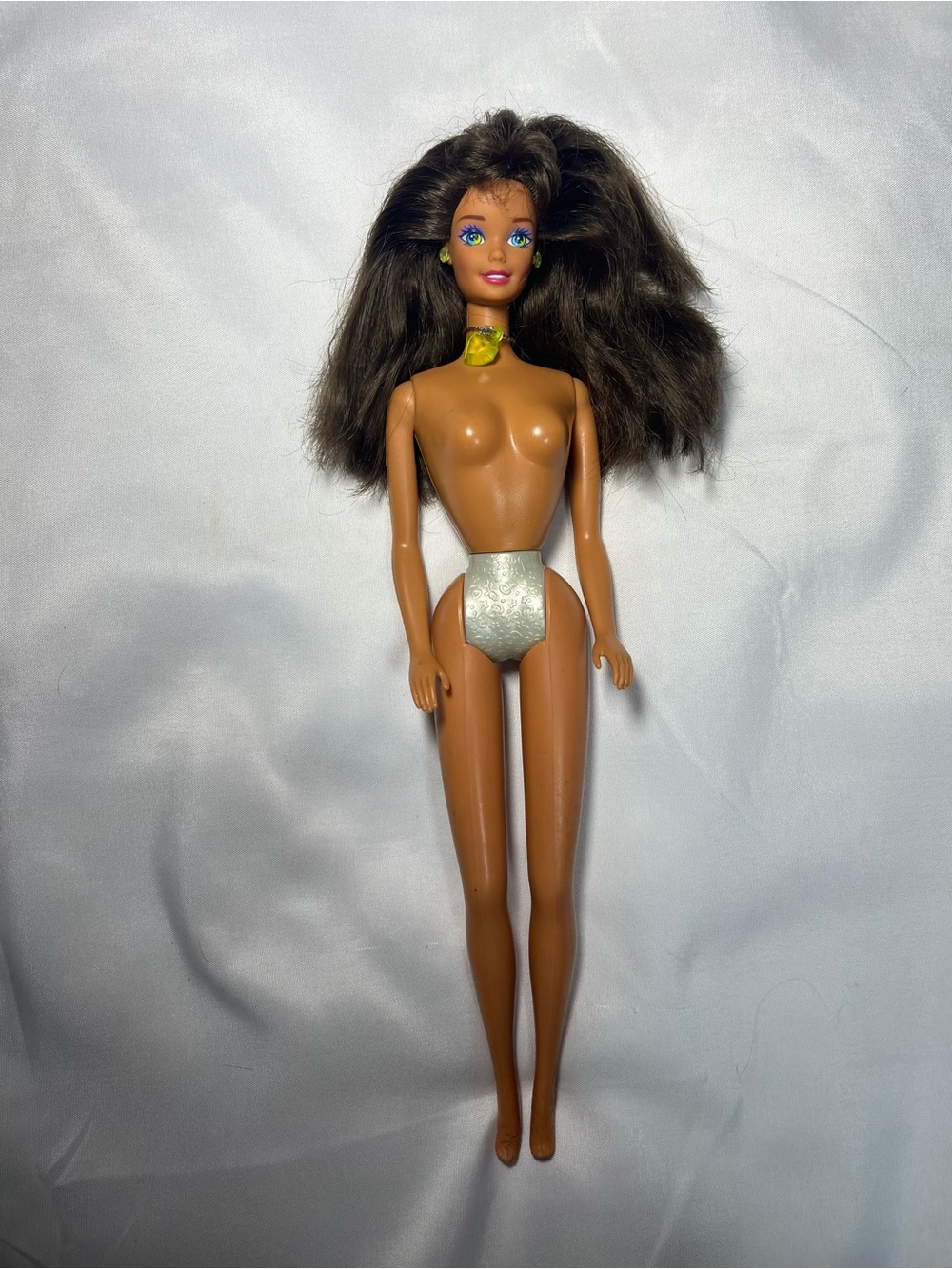 Mattel‎ 1997 Sweetheart Barbie Doll Nude Green Jewelry Earrings Necklace Vintage
